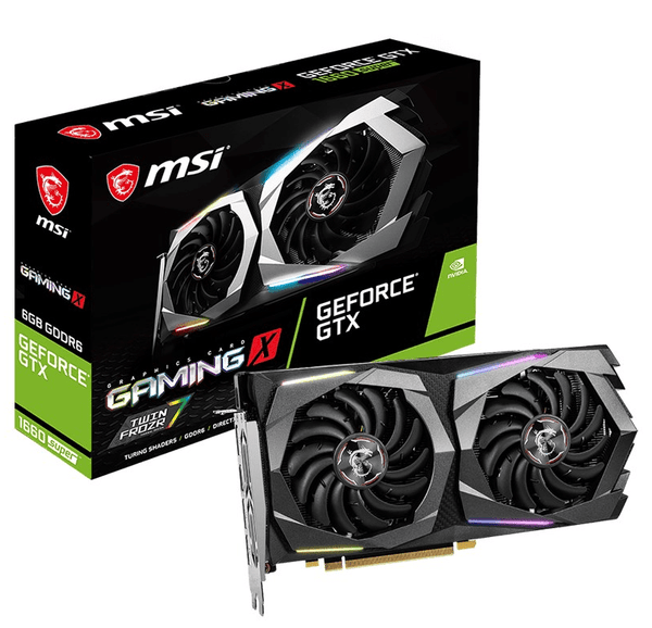 MSI (GeForce GTX 1660 SUPER GAMING X) 6GB Graphic Card