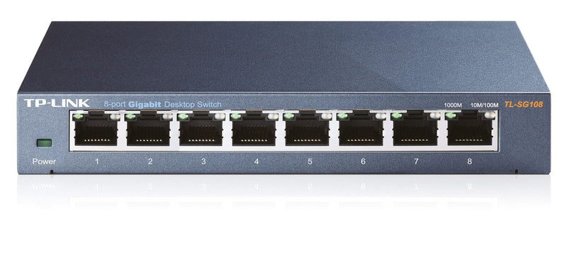 TP-LINK TL-SG108 network switch Unmanaged Black