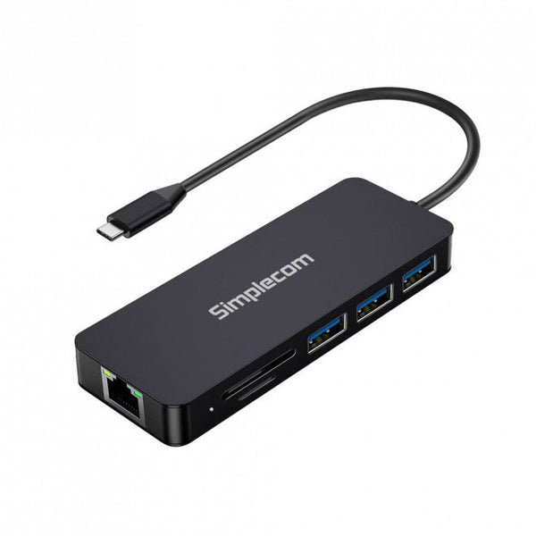 Simplecom CHN580 USB type-c Superspeed 8-in-1 Multiport Hub
