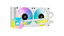Corsair (CW-9060050-WW) iCUE H100i ELITE CAPELLIX 240mm Liquid Cooler - White