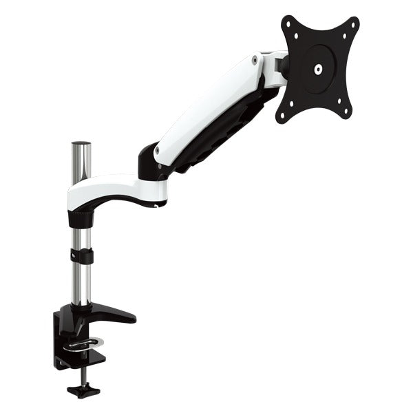 VisionMounts VM-DS112D - Desk Clamp Aluminium Single LCD Monitor Arm support up to 27 Tilt Swivel Rotate VESA 75/100