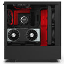 NZXT H510i mid ATX Tower Black,Red Case