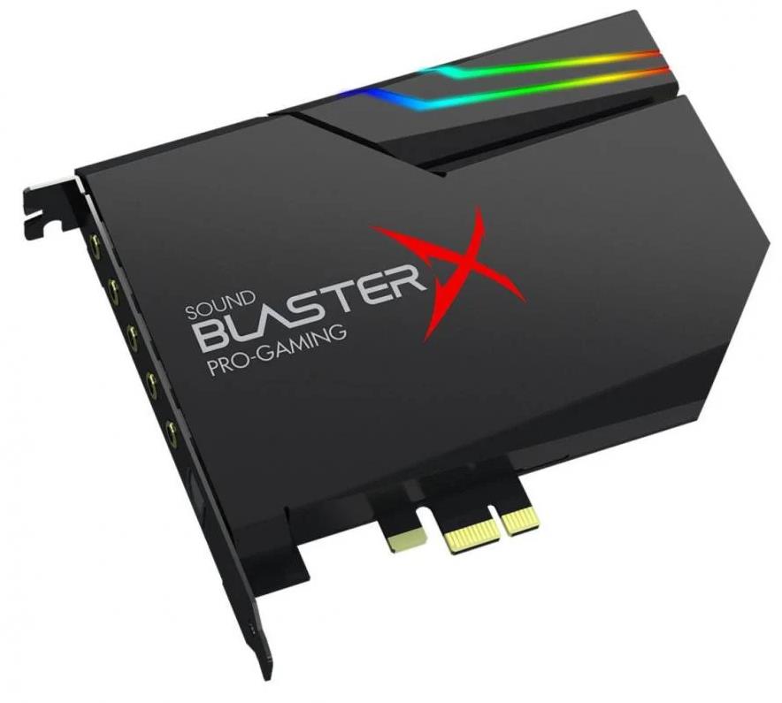 Creative Sound BlasterX AE-5 Plus Hi-Res PCIe Gaming Sound Card