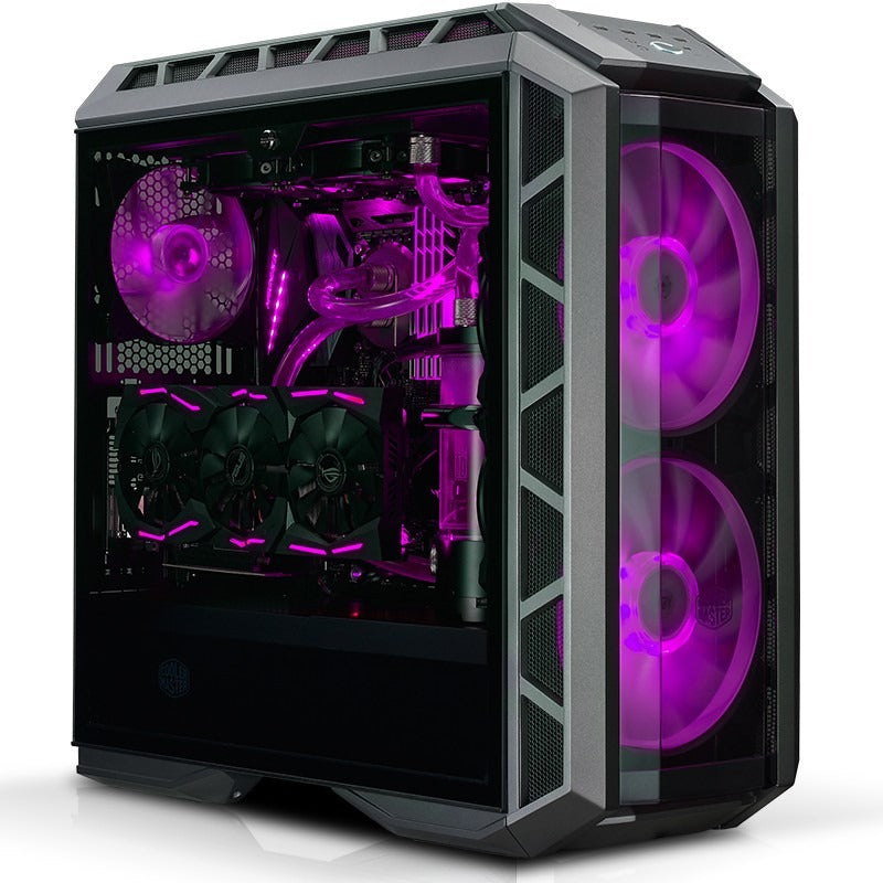 Cooler Master MasterCase H500P Midi-Tower Black,Metallic Case