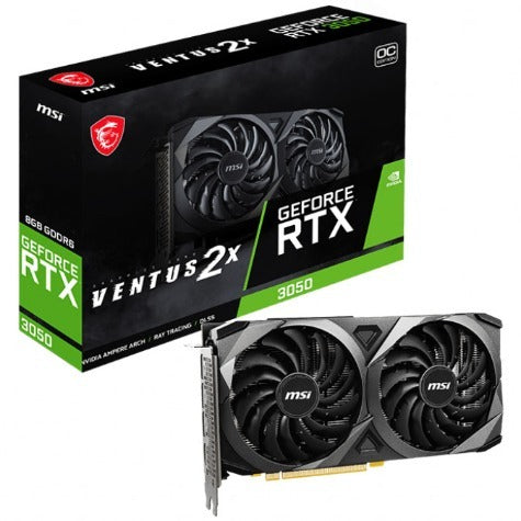 MSI GeForce RTX 3050 VENTUS 2X 8G OC Graphics Card
