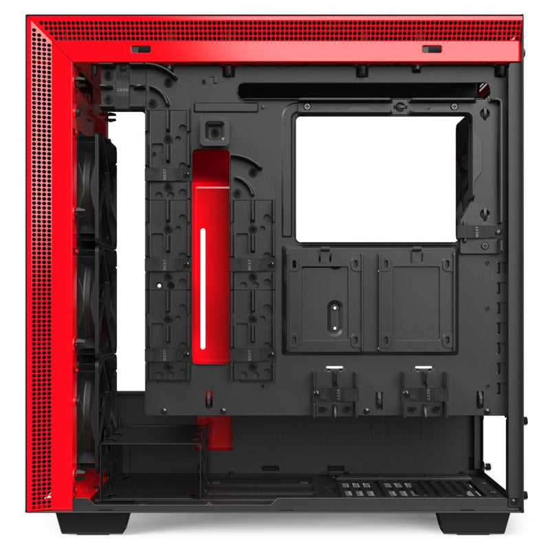 NZXT H710i mid ATX Tower Black,Red Case