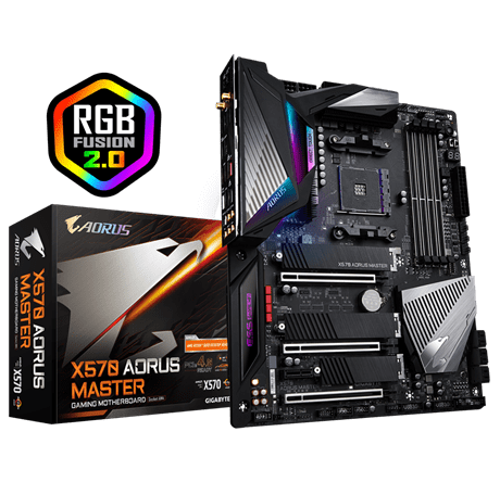Gigabyte X570 AORUS MASTER Motherboard Socket AM4 X570 AORUS MASTER
