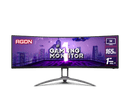 AOC AG493UCX2 49" Curved 1800R 5120X1440 DQHD, 32:9 Adaptive Sync HDR 400 1ms 165Hz Gaming Monitor