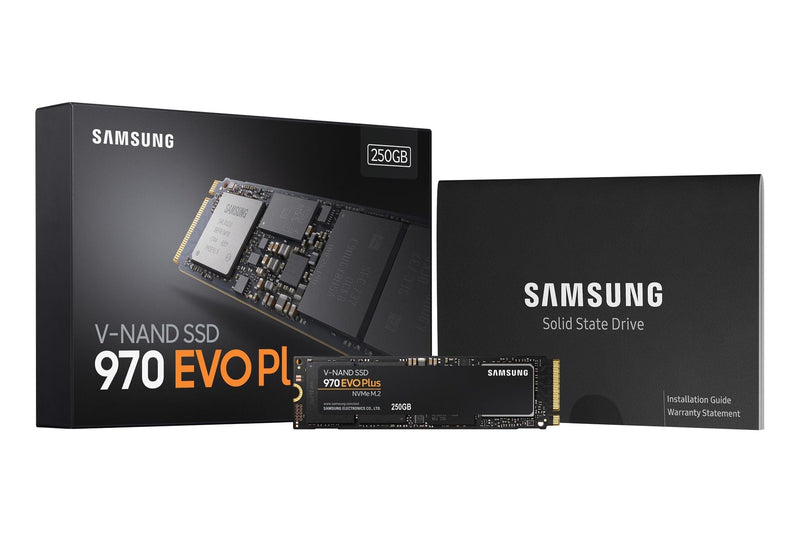 Samsung 970 Evo PLUS 250GB SSD M.2 PCIe SSD Internal Solid State Drive PN MZ-V7S250BW