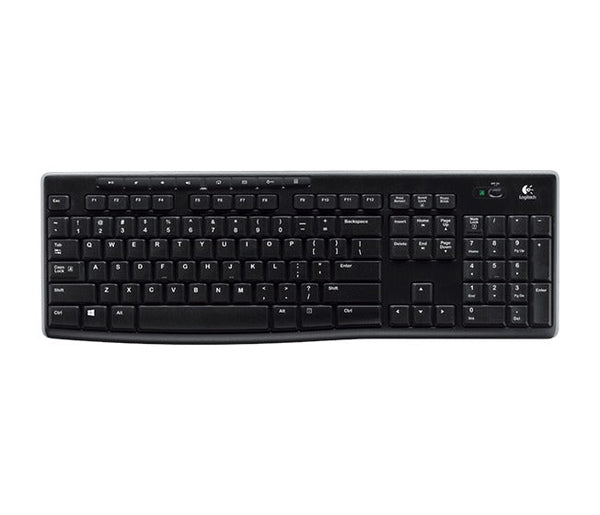 Logitech K270 keyboard RF Wireless Black,Grey