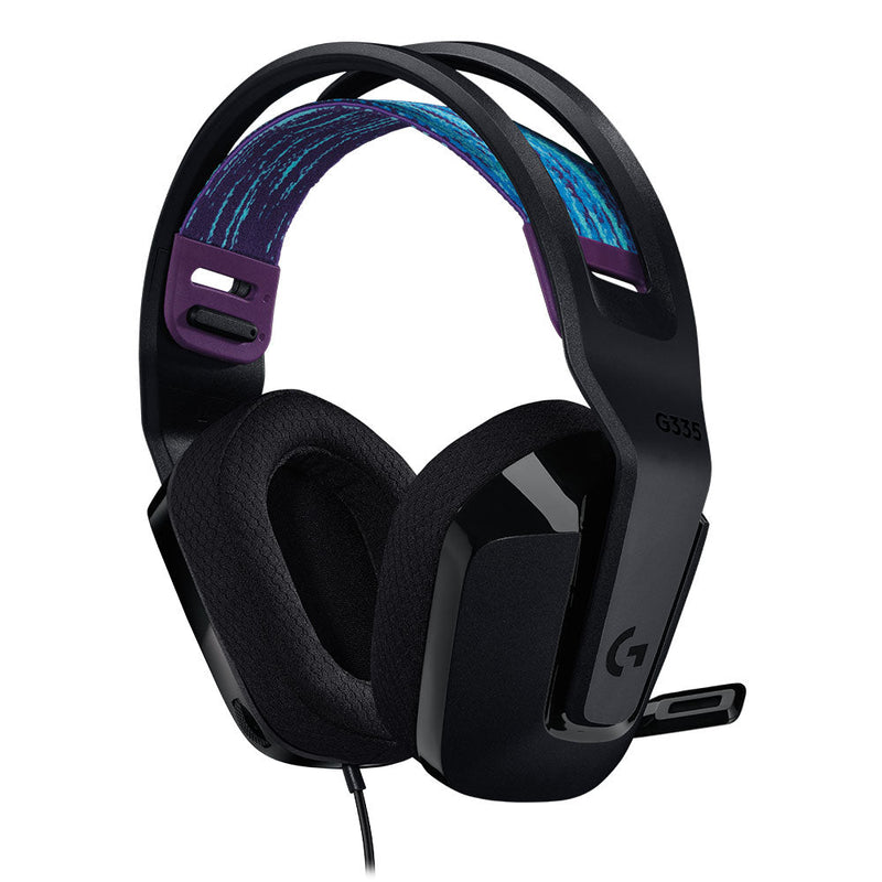 Logitech G335 Wired Gaming Headset Black