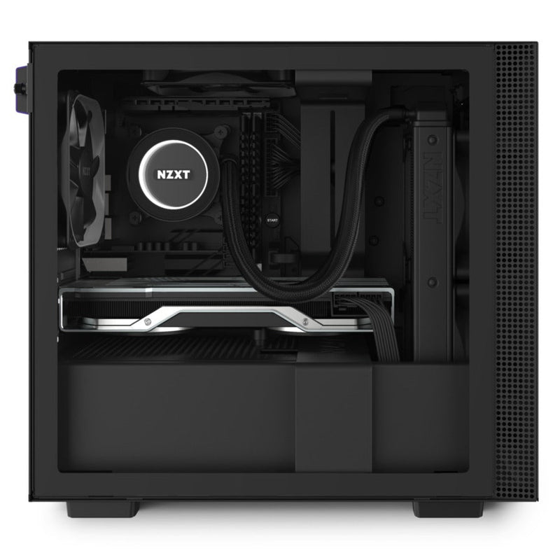 NZXT H210 Mini-Tower Black Case