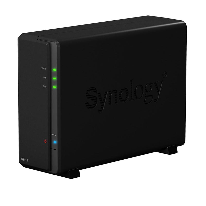 Synology DiskStation DS118 NAS-storage server Ethernet LAN Compact Black