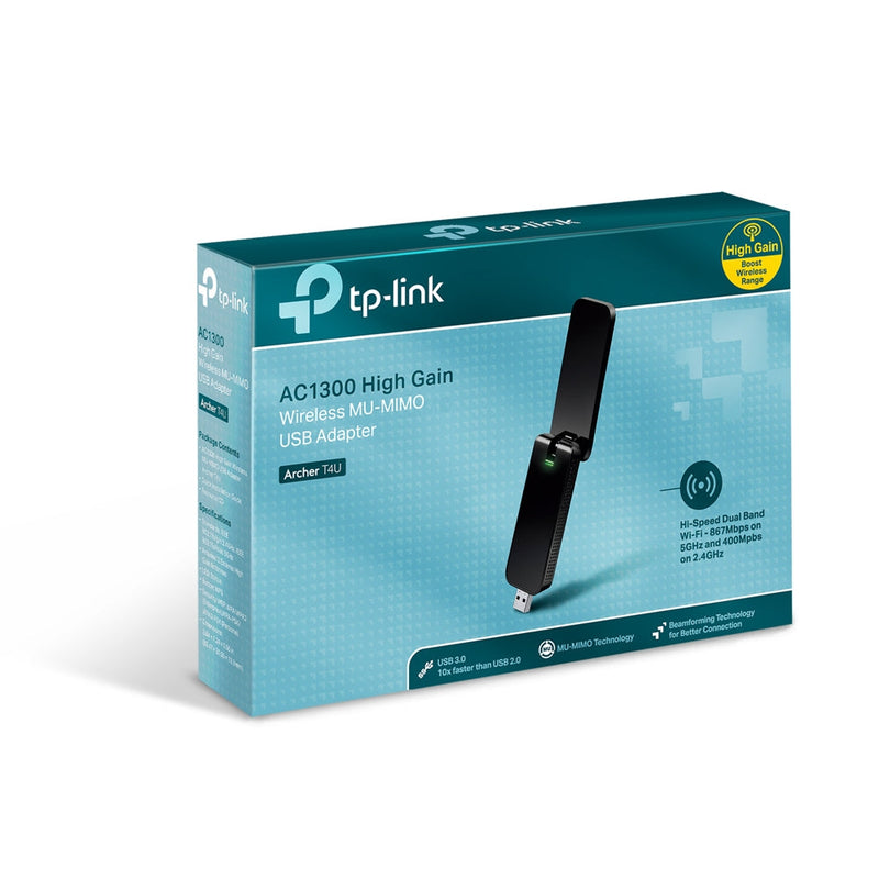 TP-Link Archer T4U Dual Band USB 3.0 Adapter Wireless