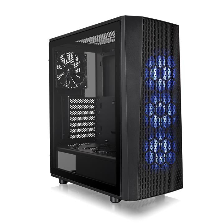 Thermaltake Versa J24 TG RGB mid-Tower Black Case