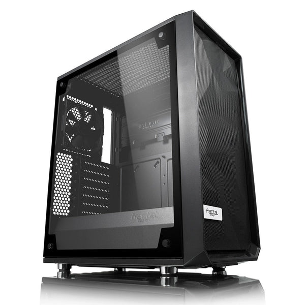 Fractal Design Meshify C – TG mid-Tower Black,Transparent Case