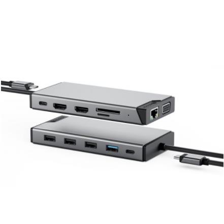 ALOGIC (DUCDDV3) DV3 USB-C 12-in-1 Mini Dock