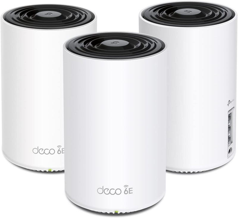 TP-Link Deco XE75 Pro(3-pack) AXE5400 Tri-Band Mesh Wi-Fi 6E System