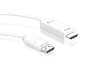 j5 create JDC158 1.8m DisplayPort HDMI White DisplayPort cable