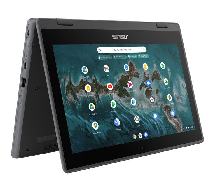 ASUS ASUS Chromebook Flip CR1 11.6'Touch RUGGED Student Laptop N4500 4GB 32GB Chrome Dual camera Garaged stylus ZTE 1YR WTY