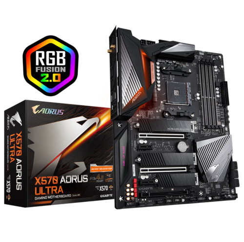 Gigabyte X570 AORUS ULTRA (rev. 1.0) motherboard Socket AM4 ATX AMD X570 X570 AORUS ULTRA