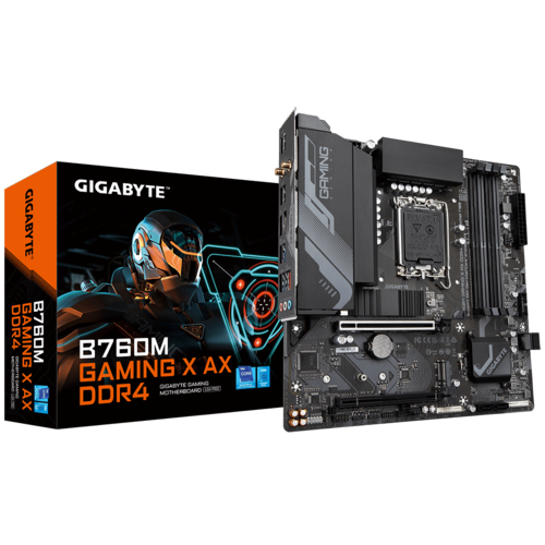 Gigabyte B760M GAMING X AX DDR4 motherboard Intel B760 LGA 1700 micro ATX