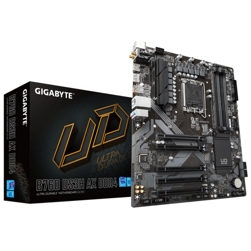 Gigabyte B760 DS3H AX DDR4 motherboard Intel B760 Express LGA 1700 ATX