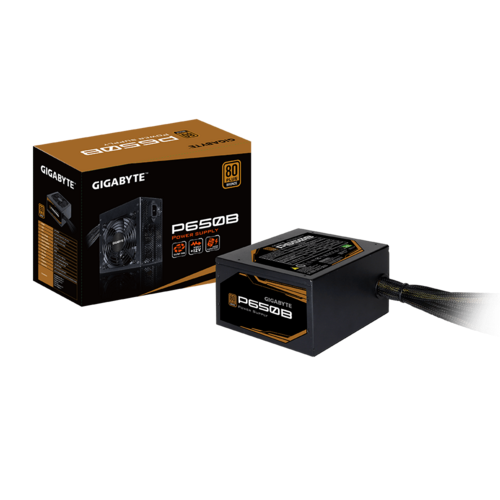 Gigabyte GP-650B POWER SUPPLY power supply unit 650 W 20+4 pin ATX ATX Black