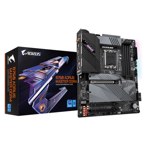 Gigabyte B760 AORUS MASTER DDR4 motherboard Intel B760 Express LGA 1700 ATX