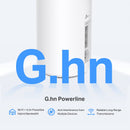 TP-Link Deco PX50(3-pack) AX3000 + G1500 Whole Home Powerline Mesh WiFi 6 System