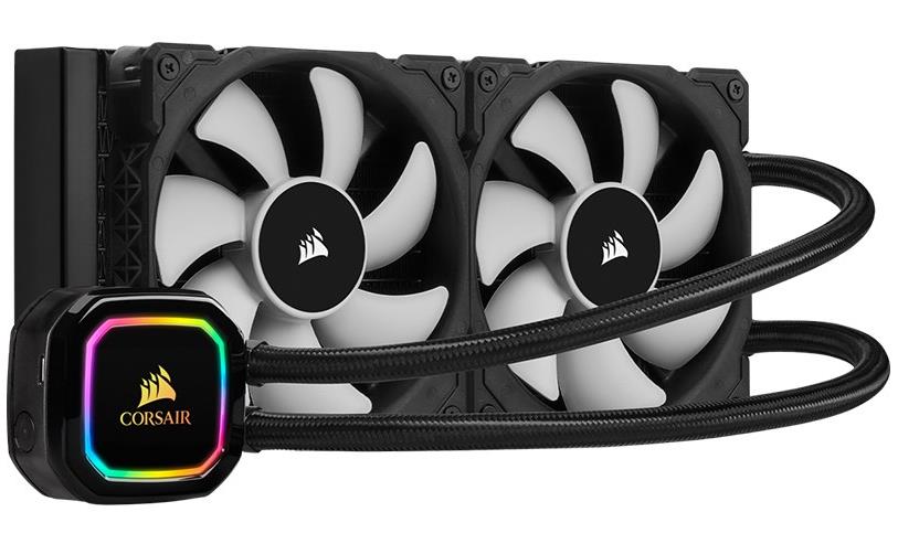Corsair (CW-9060043-WW) iCUE H100i RGB Pro XT 240mm AIO CPU Cooler