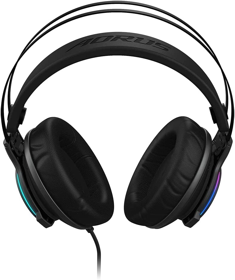 Gigabyte AORUS H1 headphones/headset Head-band USB Type-A Black