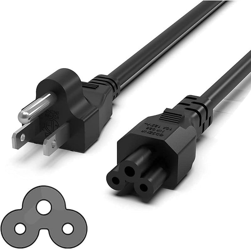 3 Core Notebook/Appliance Power Cord, 2m, 240V AC Wall to Appliance