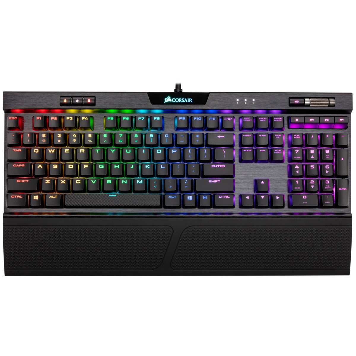 Corsair K70 MK.2 RGB keyboard USB US English Black
