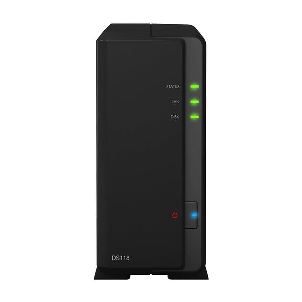 Synology DiskStation DS118 NAS-storage server Ethernet LAN Compact Black