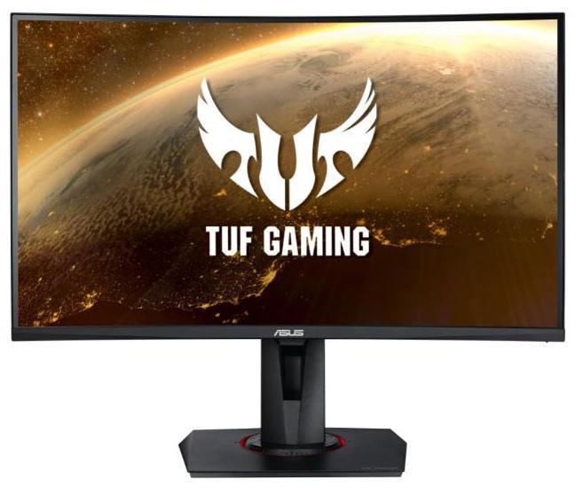 Asus TUF Gaming VG27WQ Curved Gaming Monitor – 27 inch WQHD (2560x1440), 165Hz (above 144Hz), Extreme Low Motion Blur™ , Adaptive-sync, Freesync™ Premium,1ms (MPRT), DisplayHDR™ 400