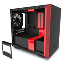 NZXT H210 Mini-Tower Black,Red Case