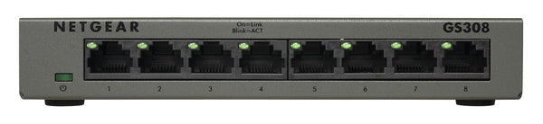 Netgear GS308 Gigabit Ethernet (10/100/1000) Grey