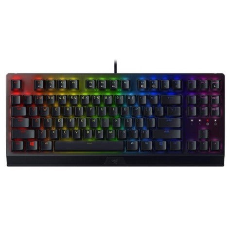 Razer (RZ03-03490100) BlackWidow V3 TKL RGB Mechanical Gaming Keyboard - Green Switches