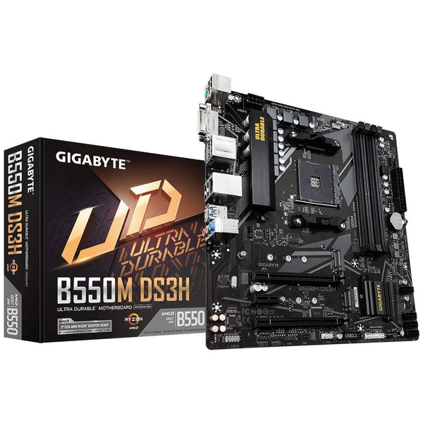 Gigabyte B550M DS3H mATX Motherboard Socket AM4 AMD B550M DS3H