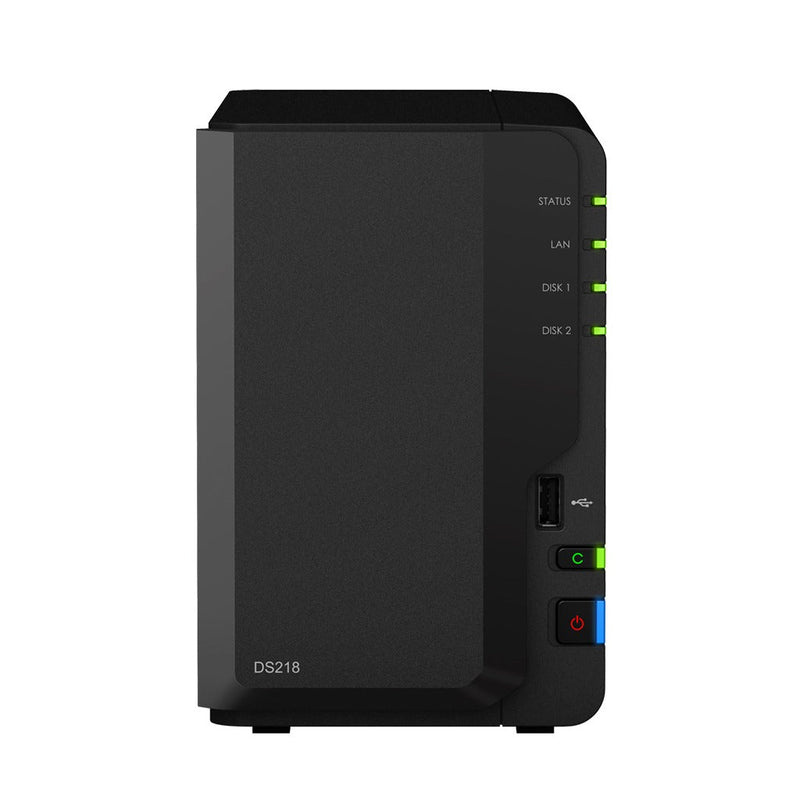 Synology DiskStation DS218 NAS/storage server Ethernet LAN Desktop Black