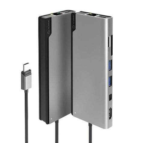 ALOGIC (ULDPLSV2-SGR) USB-C Ultra Dock PLUS Gen 2 Docking Station with Power Delivery