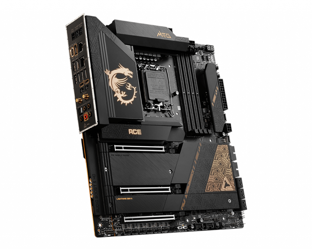 MSI MPG Z790 CARBON WIFI DDR5 Intel LGA 1700 E-ATX Motherboard, 4x DDR5~128GB, 1x PCI-E x 16, 1x PCI-E x 4, 5x M.2, 6x SATA, 1x USB 3.2