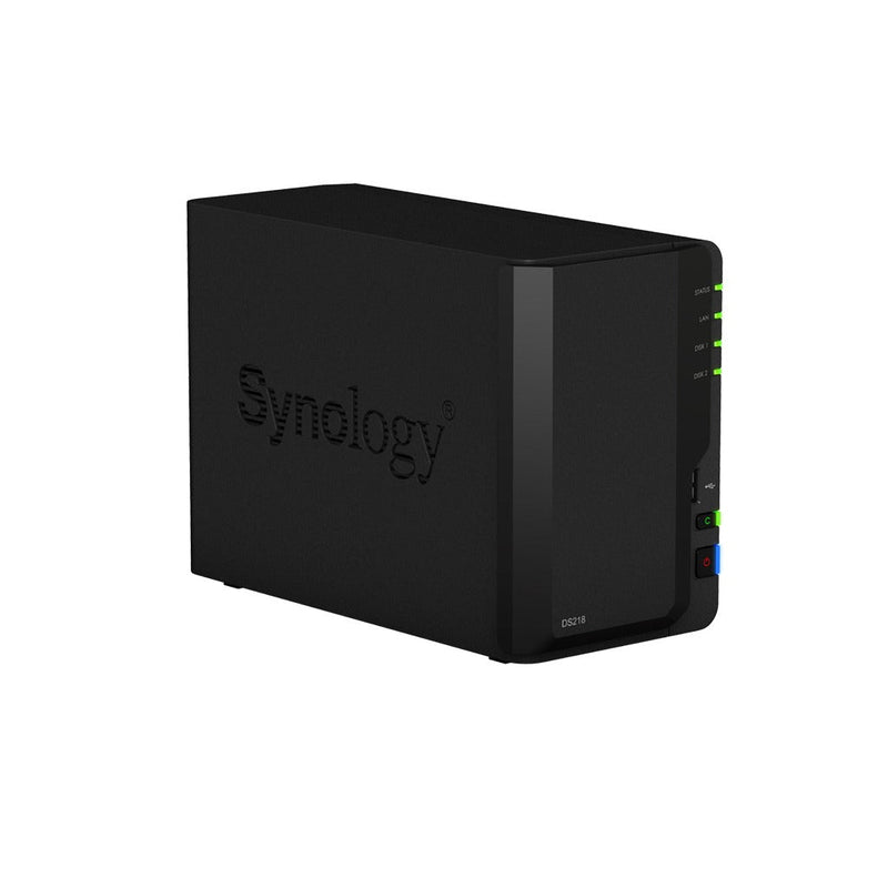 Synology DiskStation DS218 NAS/storage server Ethernet LAN Desktop Black
