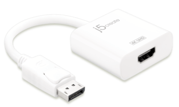 J5create Display Port Active (M) to 4K HDMI (F) Adapter (J5-JDA158-1O)