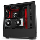 NZXT H510i mid ATX Tower Black,Red Case