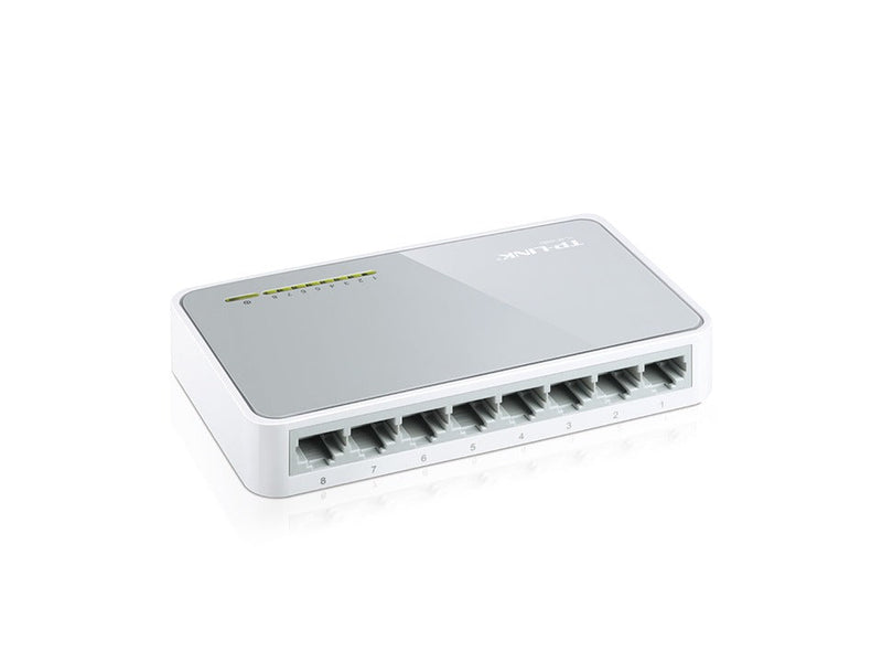 TP-LINK 8-Port 10/100Mbps Desktop Switch Unmanaged White