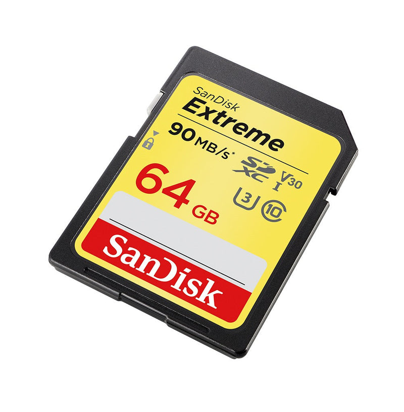 Sandisk Extreme memory card 64 GB SDXC Class 10 UHS-I