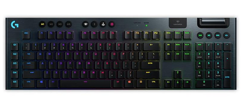 Logitech (920-009226) G915 LIGHTSPEED RGB Mechanical Gaming Keyboard - GL Tactile