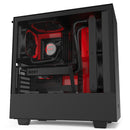 NZXT H510i mid ATX Tower Black,Red Case